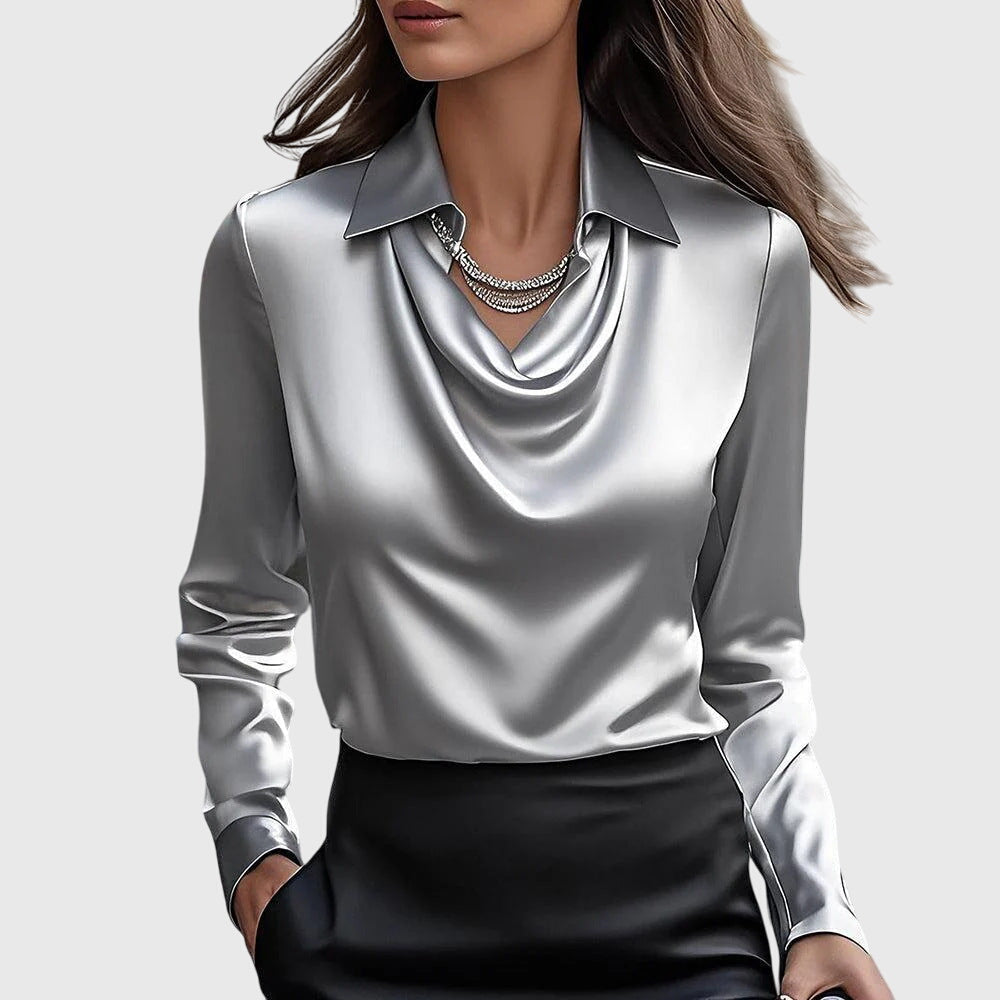 Aurora™ | Luxe Pleated Blouse