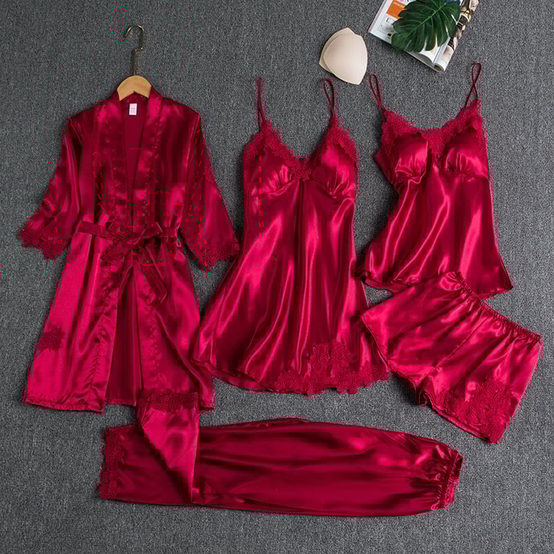 Evelynn | Women's 5-Piece Nightwear Set