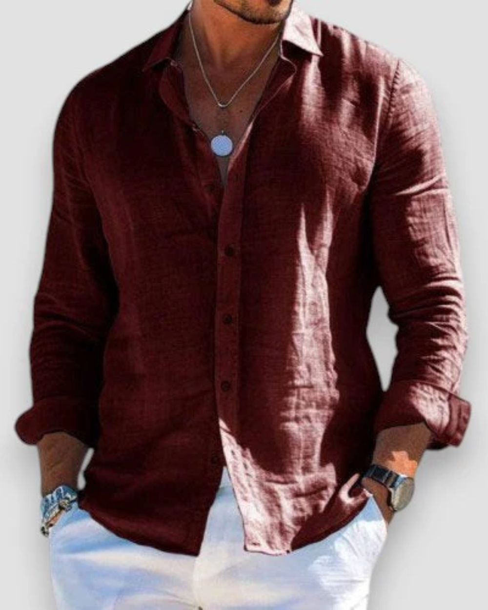 Casual Men's Summer Shirt