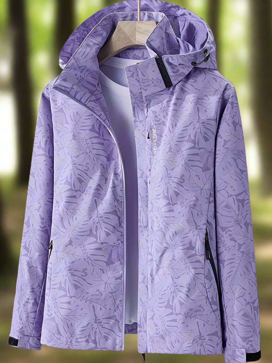 Kaye™ | Elegant Lightweight Hooded Jacket