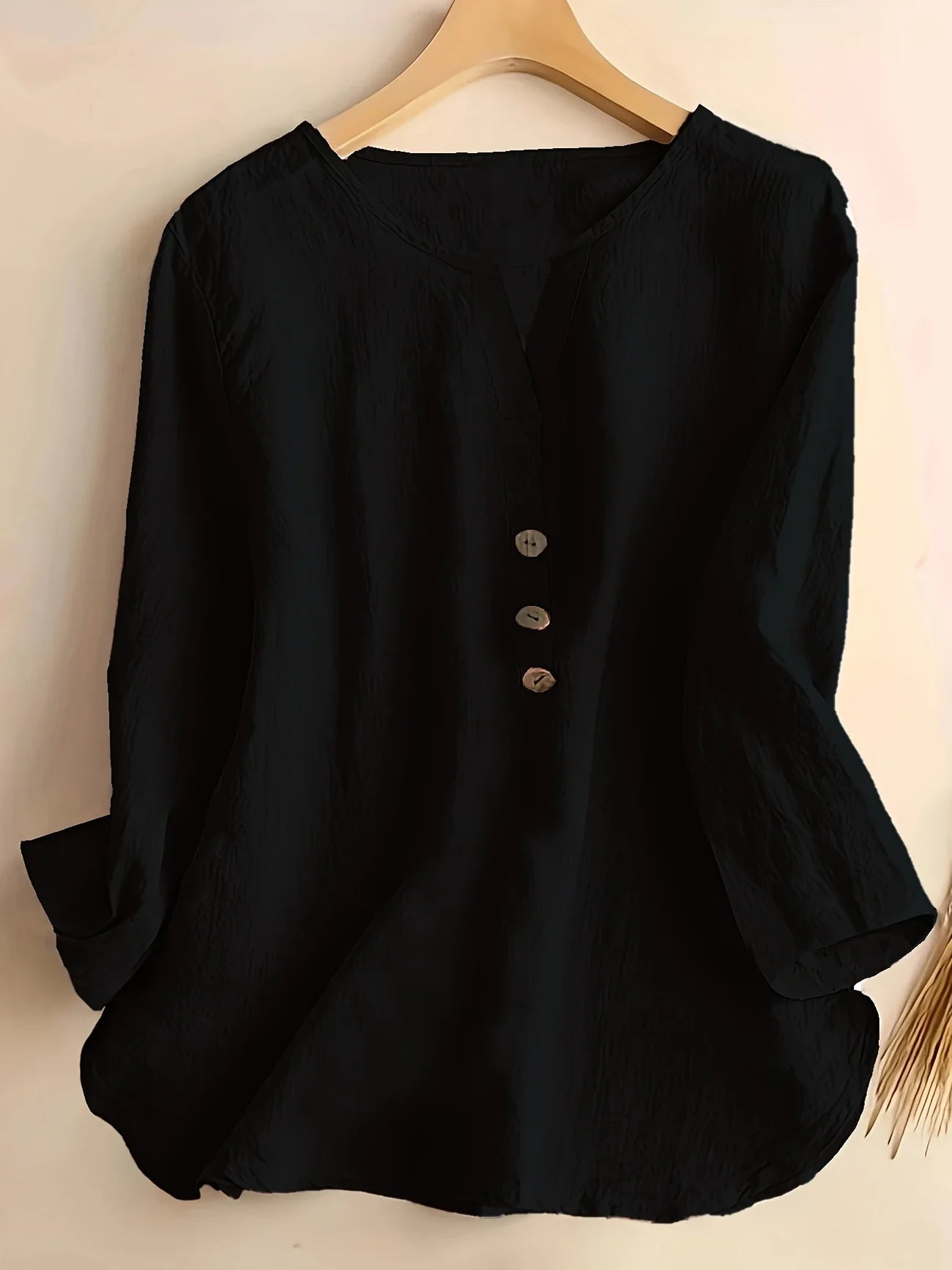 Jen™ | Relaxed Chic Button-Up Blouse