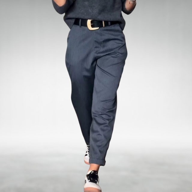 Louise™ | Elegant Slim-Fit Tailored Trousers