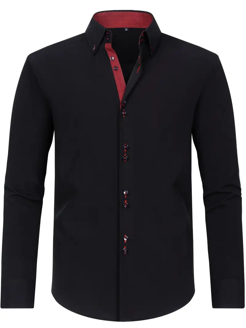 Bryan™ | Casual Luxe Longsleeve Polo