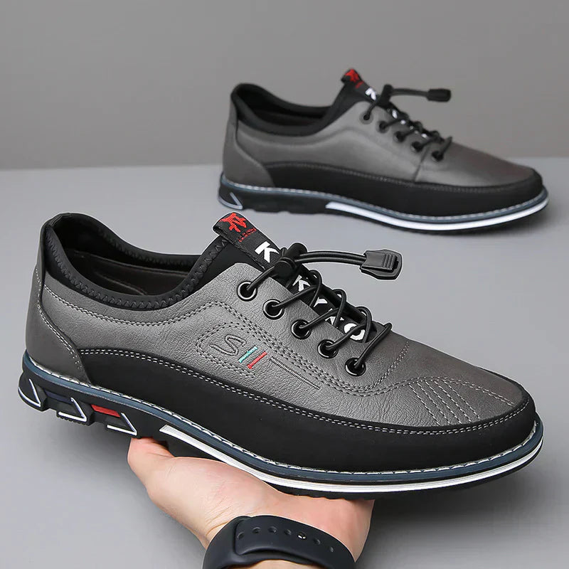 Henry™ | Sleek Leather Comfort Sneakers
