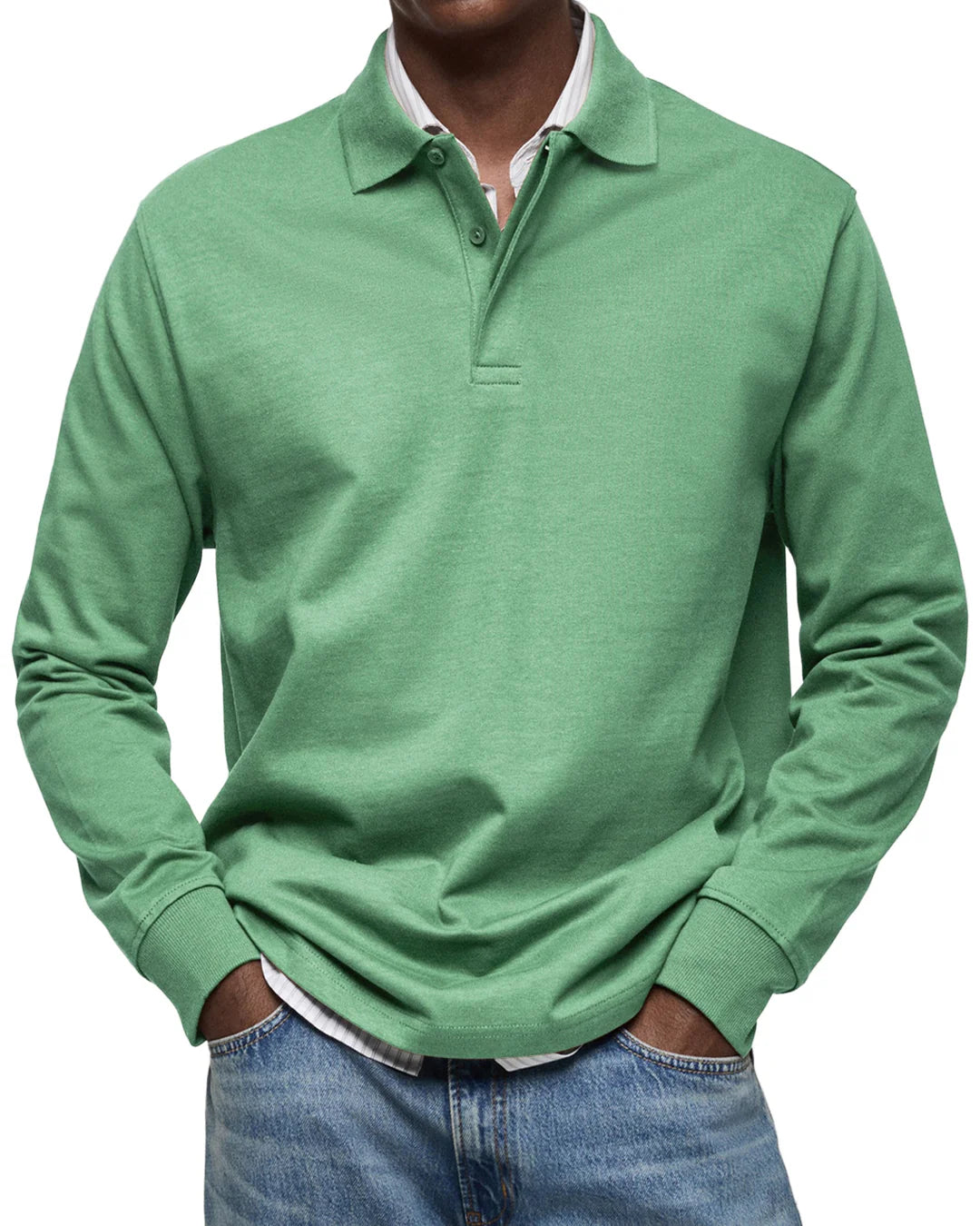 Alexandre™ | Casual Long Sleeve Polo