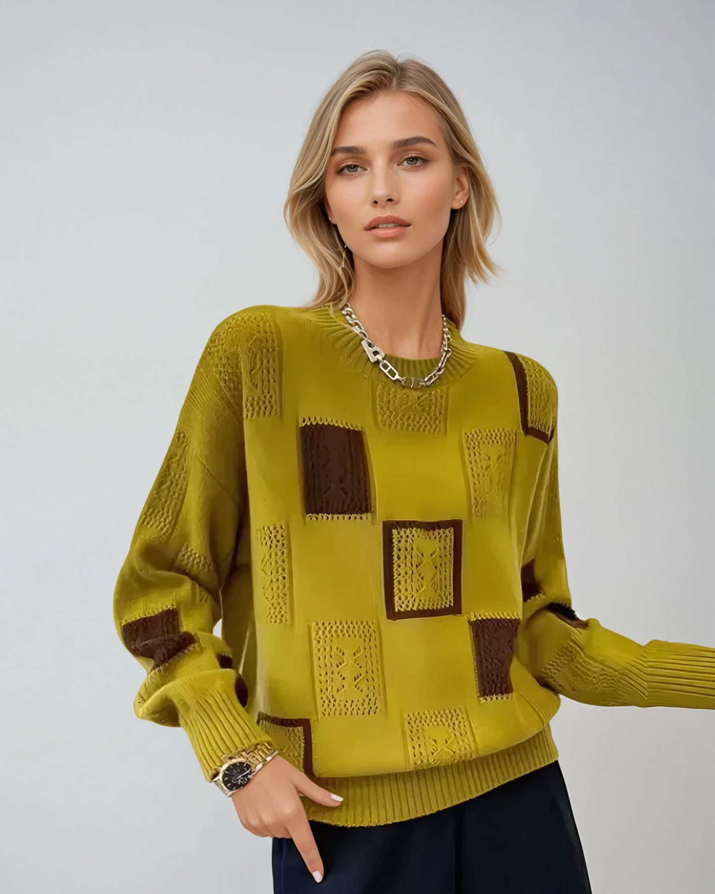 Zarela | Patchwork Sweater