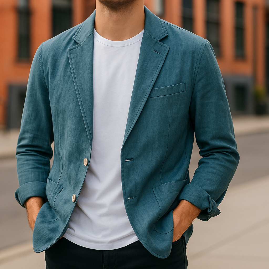 The Belmont - Comfort Linen Blazer