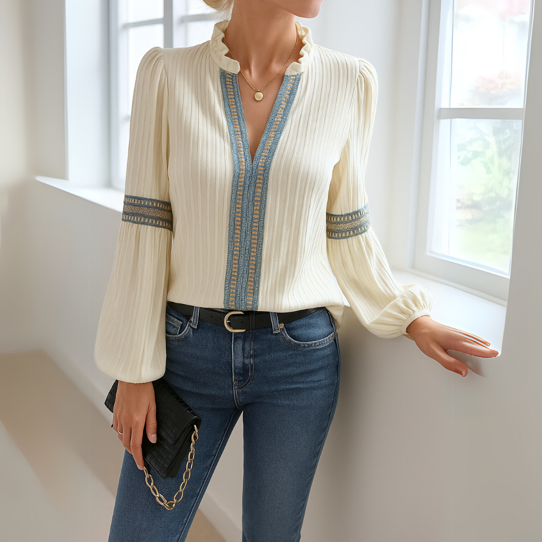 Kyline™ | Casual Luxury Lace Blouse