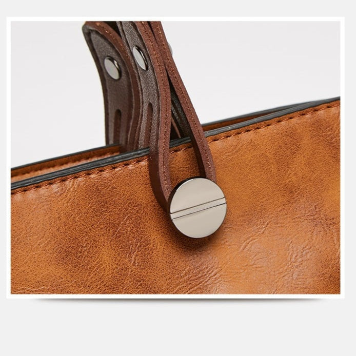 Elaine™ | Elegant Everyday Leather Shoulder Bag