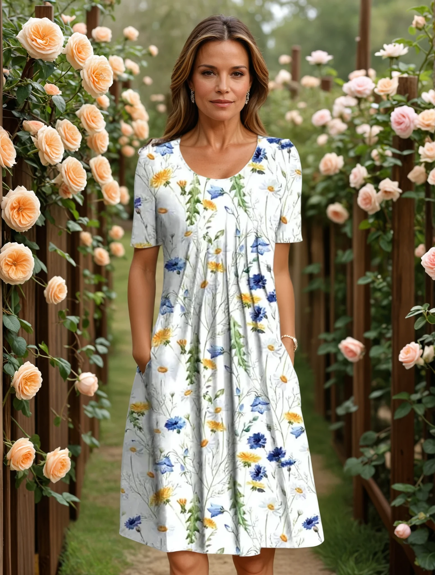 Carlyn™ | Elegant Luxe Midi Dress
