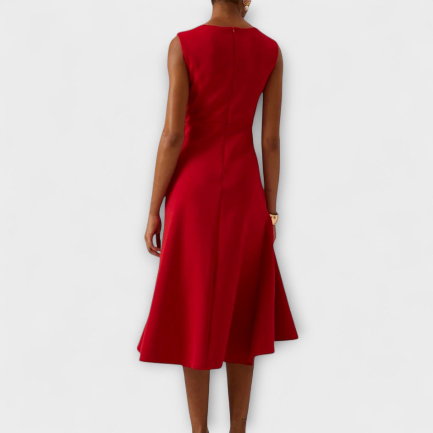 Kristine™ | Elegant Flow Luxe Midi Dress