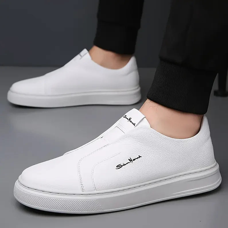 Adam | Leather Slip-On Shoes