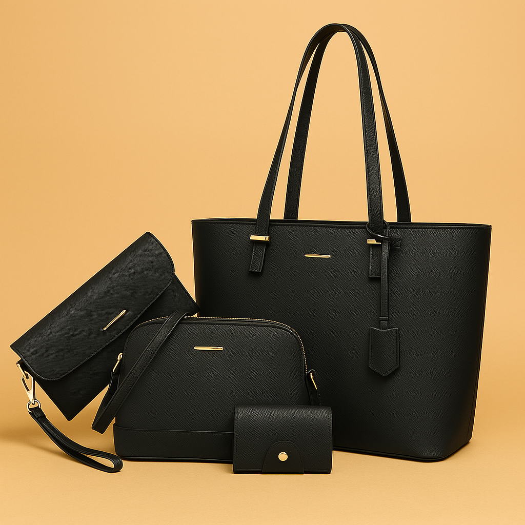 Ashley™ | 3-in-1 Luxe Leather Handbag Set