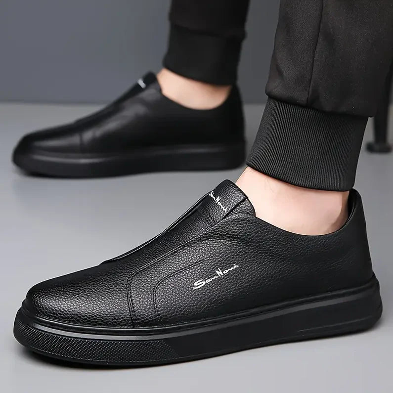 Adam | Leather Slip-On Shoes