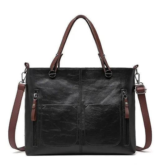 Elaine™ | Elegant Everyday Leather Shoulder Bag