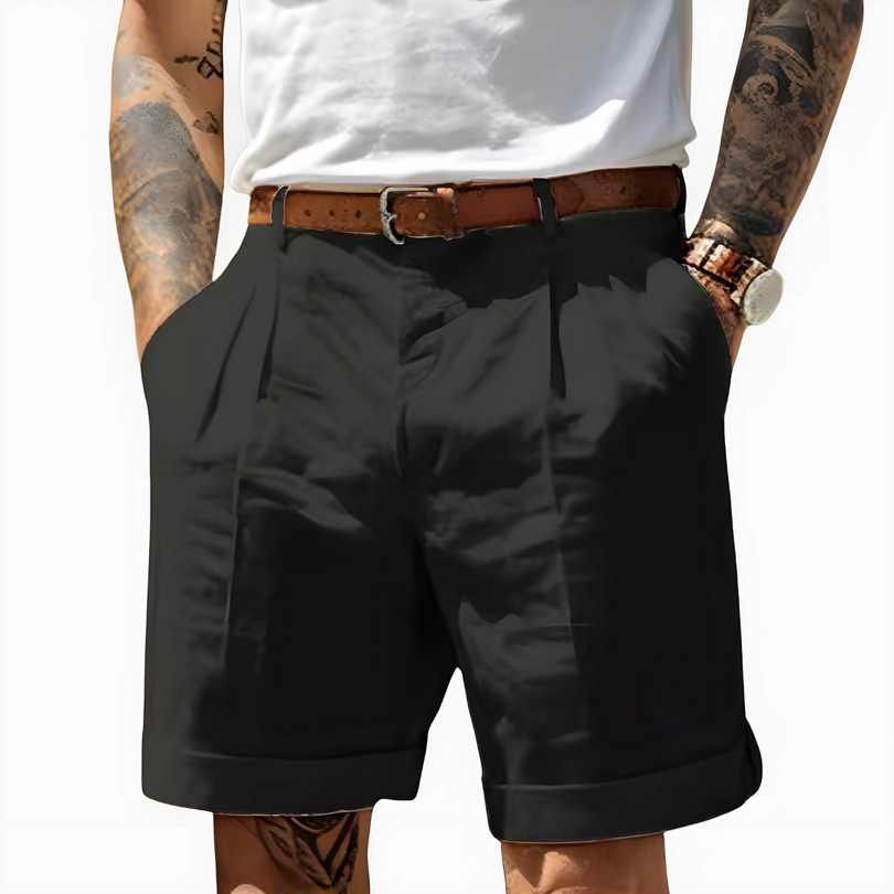 Antione™ – Tailored Cotton Shorts