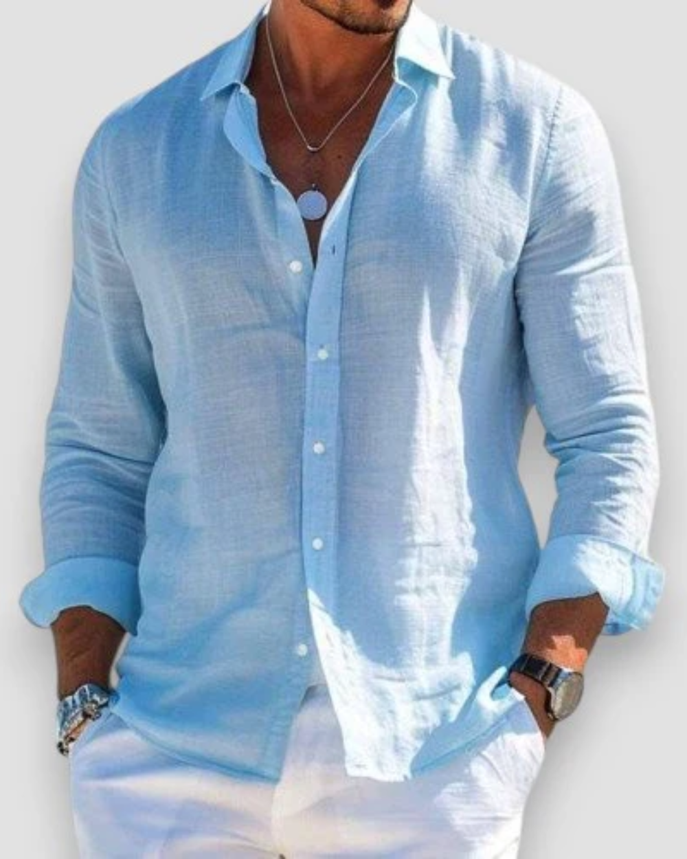 Casual Men's Summer Shirt