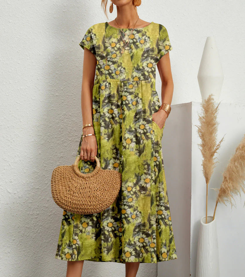 Roselle™ | Floral Flow Dress