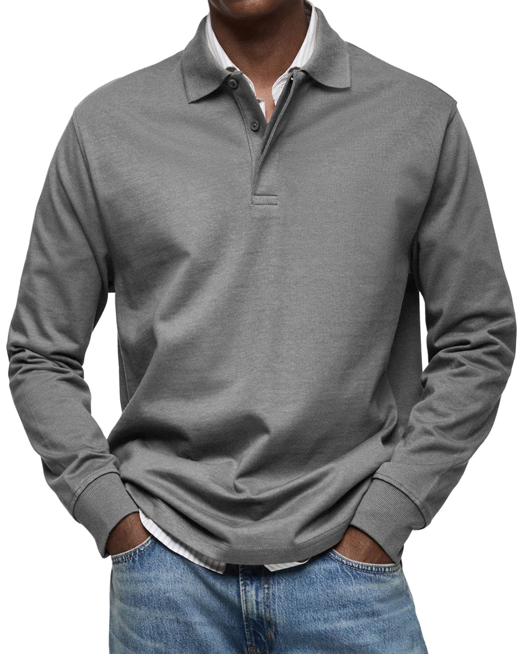 Alexandre™ | Casual Long Sleeve Polo