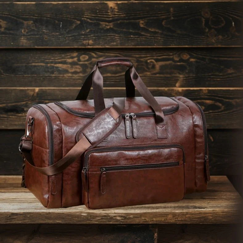 Archer | Men's Vegan Leather Travel Bag