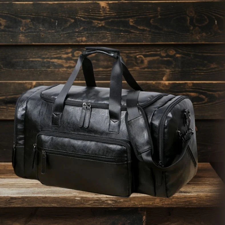 Archer | Men's Vegan Leather Travel Bag