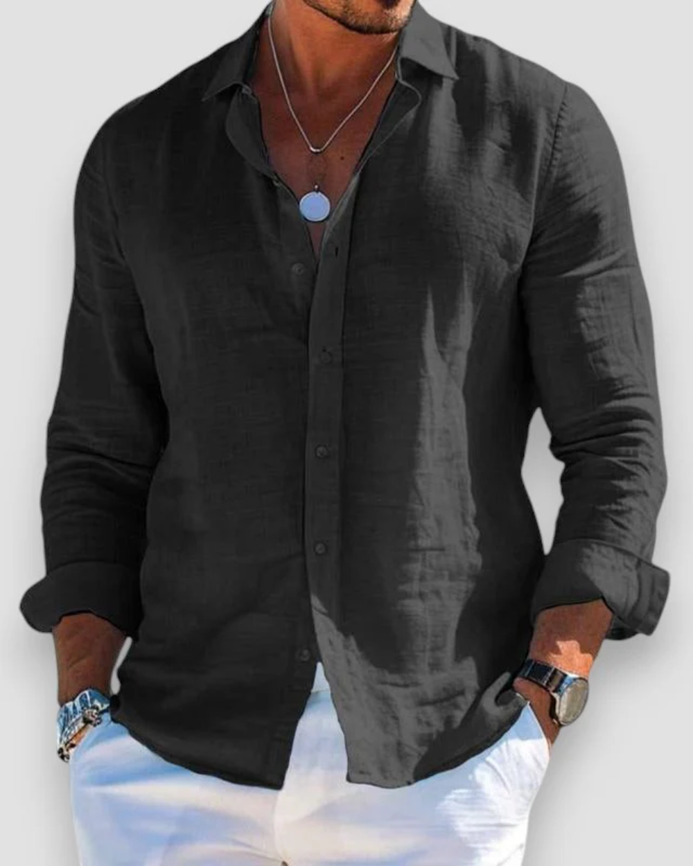 Casual Men's Summer Shirt