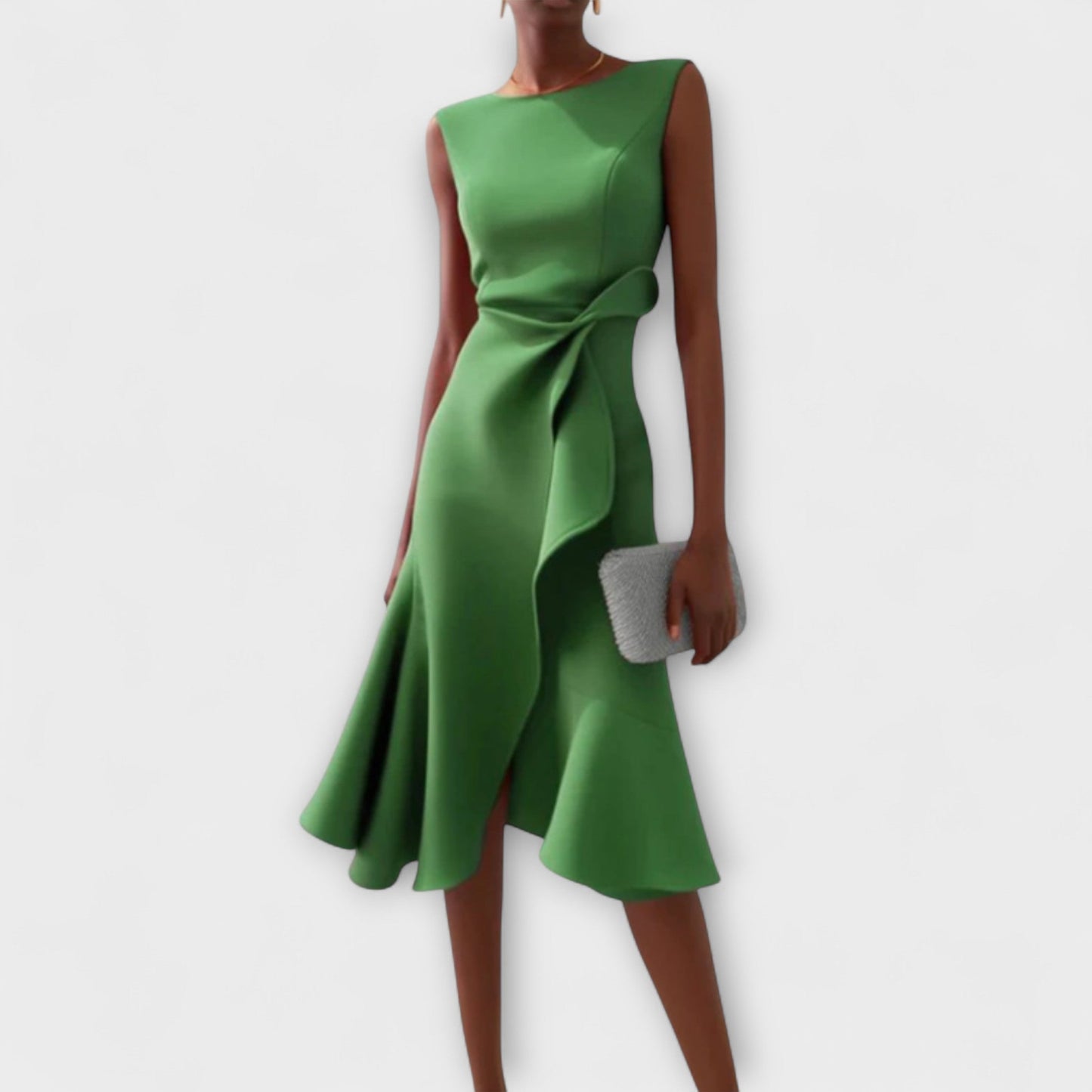 Kristine™ | Elegant Flow Luxe Midi Dress