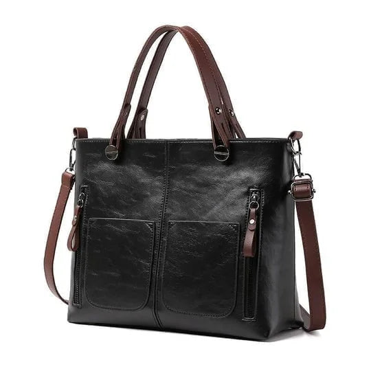 Elaine™ | Elegant Everyday Leather Shoulder Bag