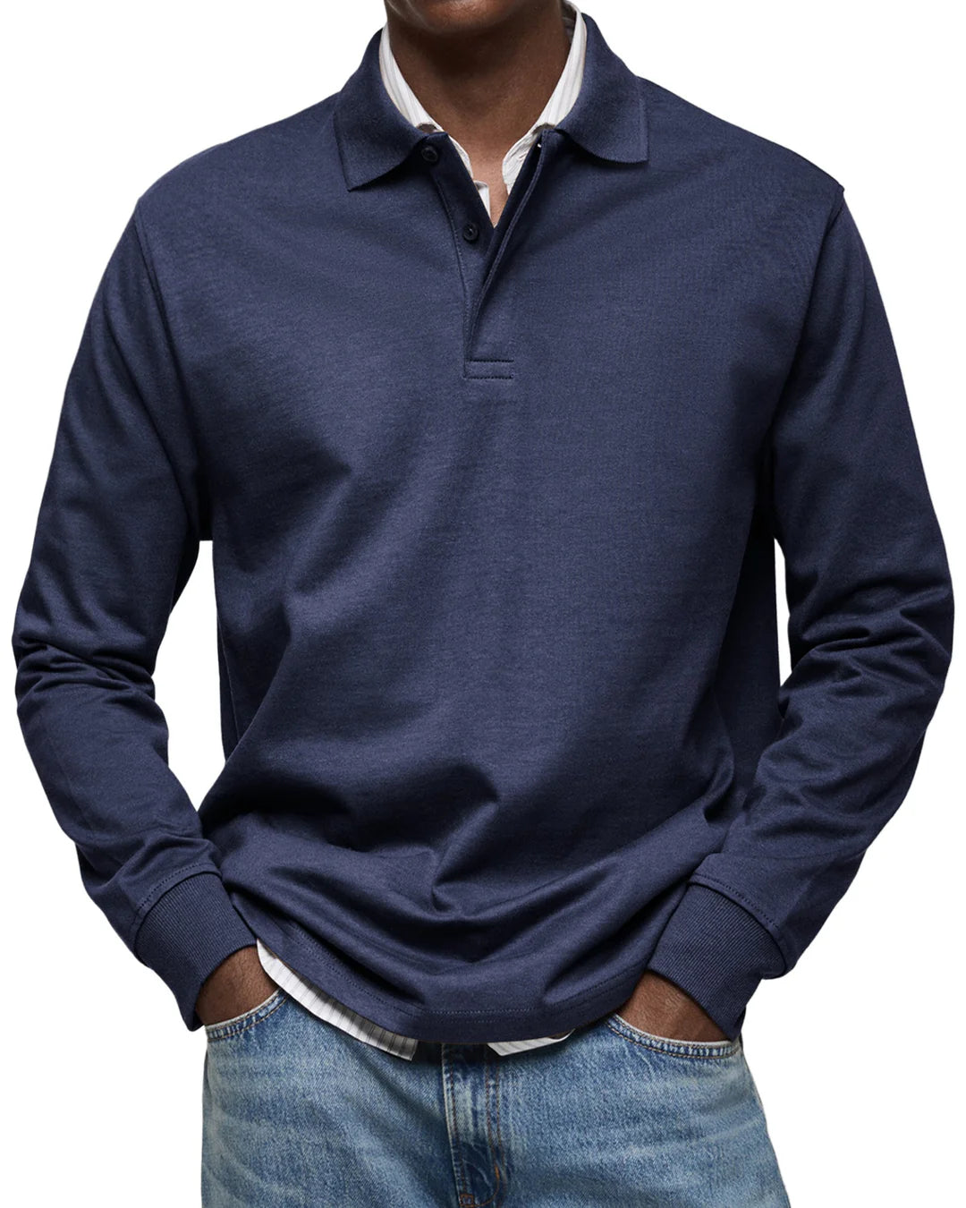 Alexandre™ | Casual Long Sleeve Polo