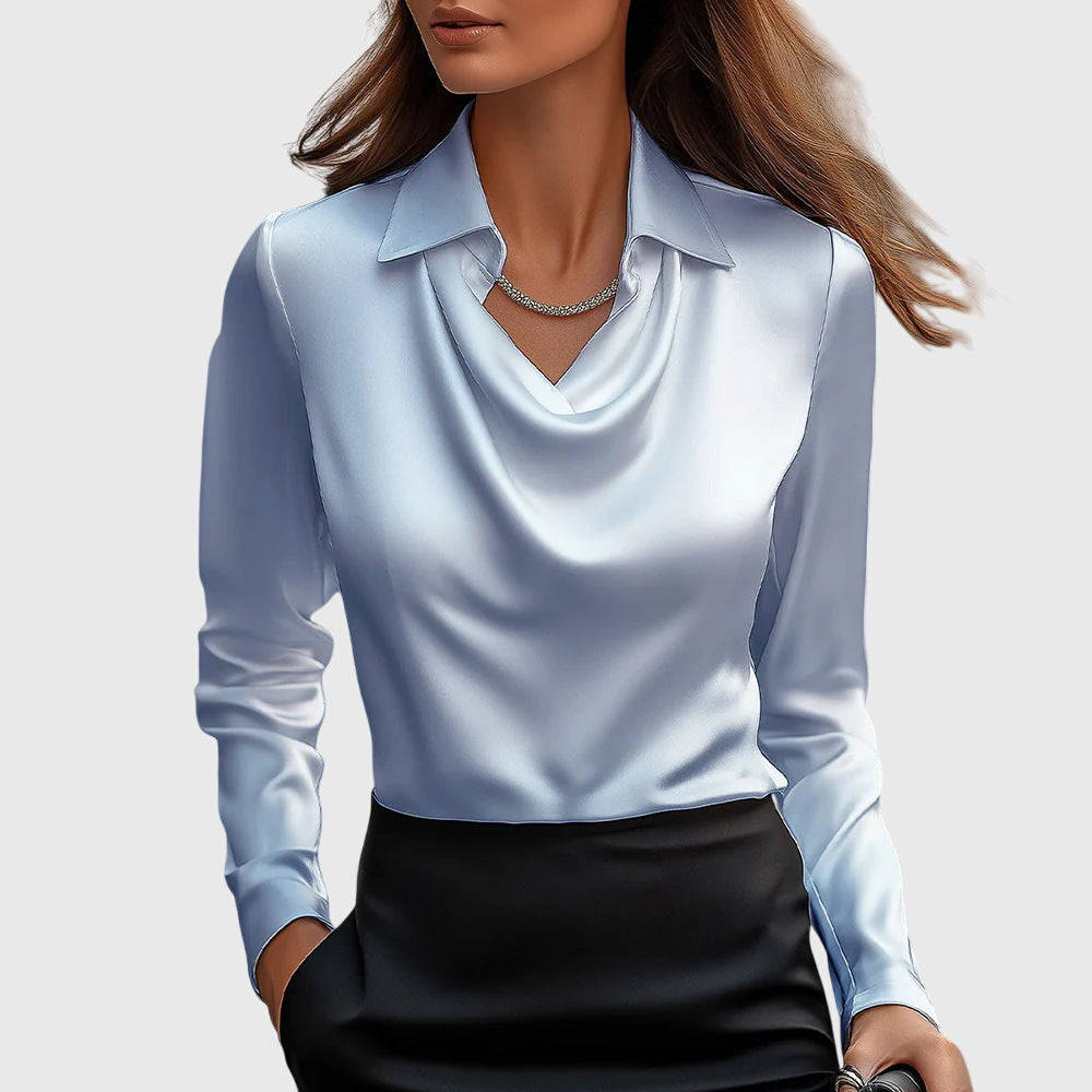 Aurora™ | Luxe Pleated Blouse