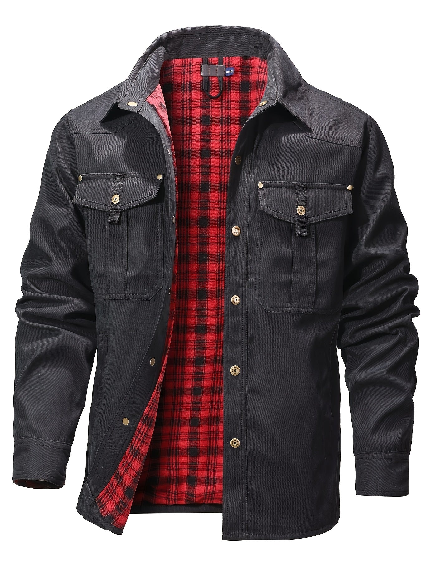 Caius – Casual Long Sleeve Cargo Jacket