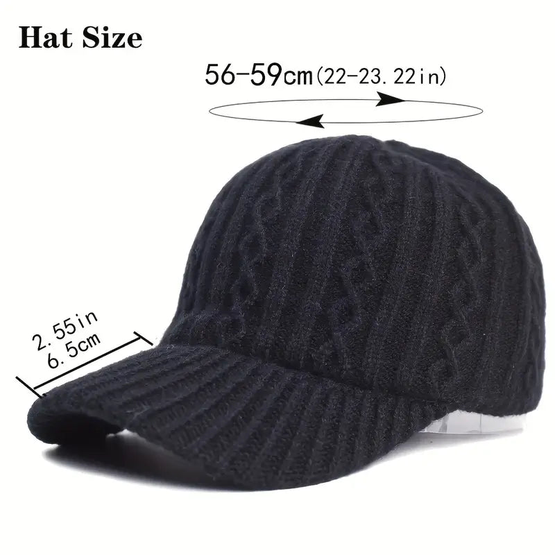 StitchRidge – Knitted Baseball Cap