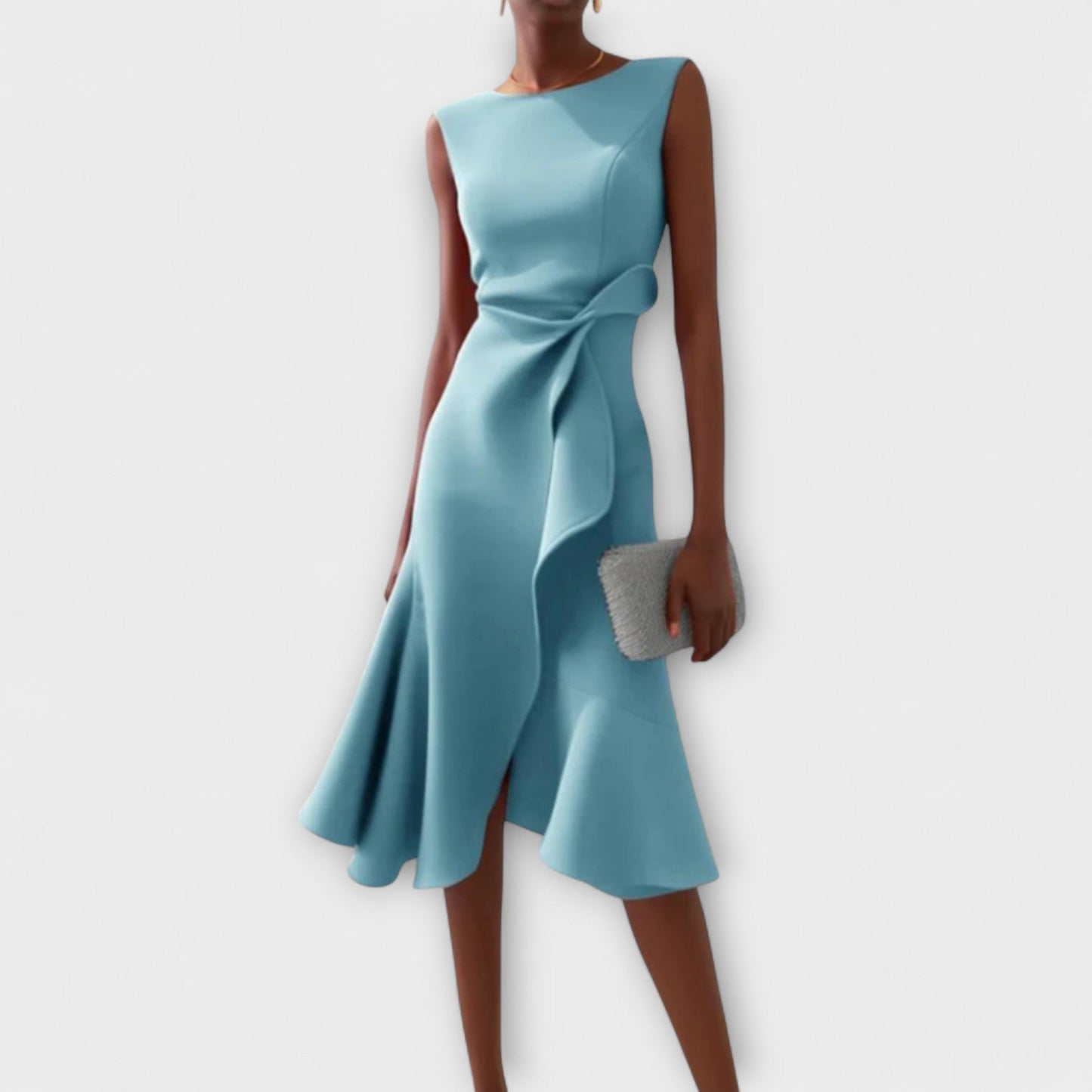 Kristine™ | Elegant Flow Luxe Midi Dress