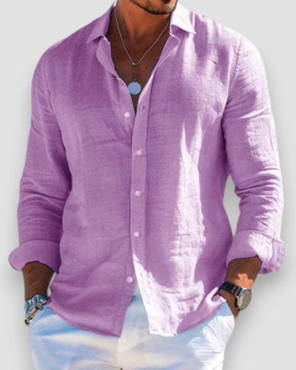 Casual Men's Summer Shirt