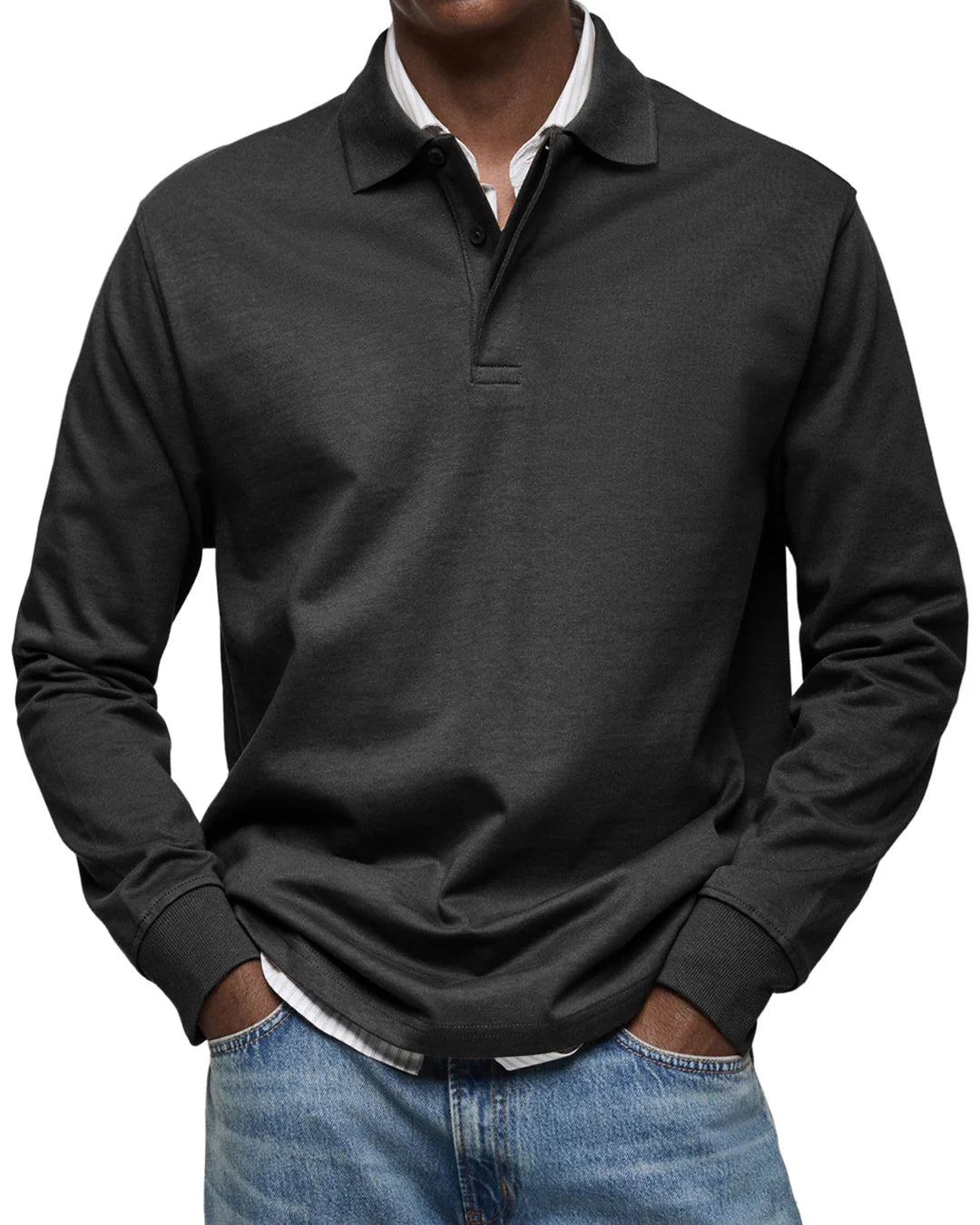 Alexandre™ | Casual Long Sleeve Polo