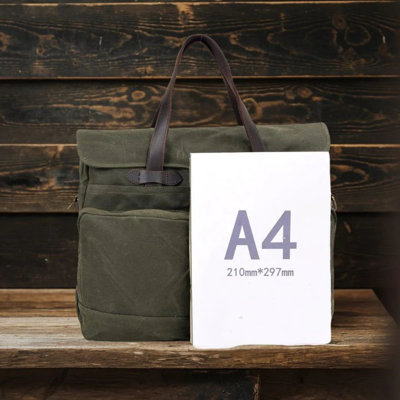 Canvas Shoulder Tote Bag | SALT LAKE