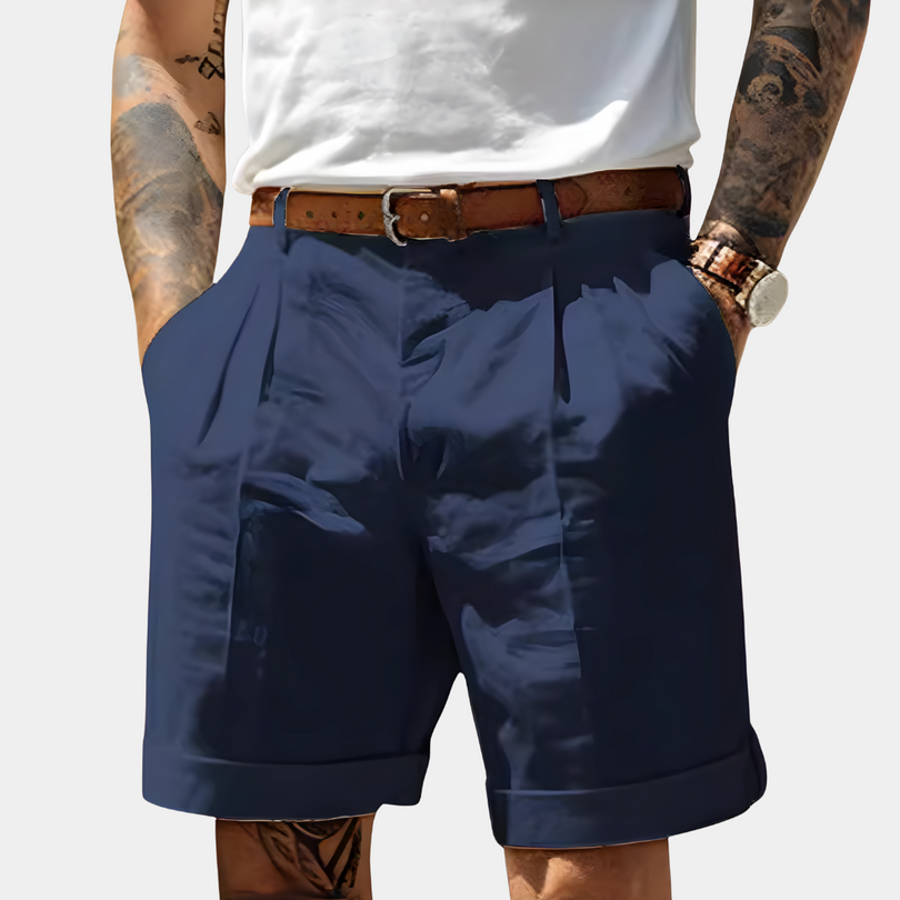 Antione™ – Tailored Cotton Shorts