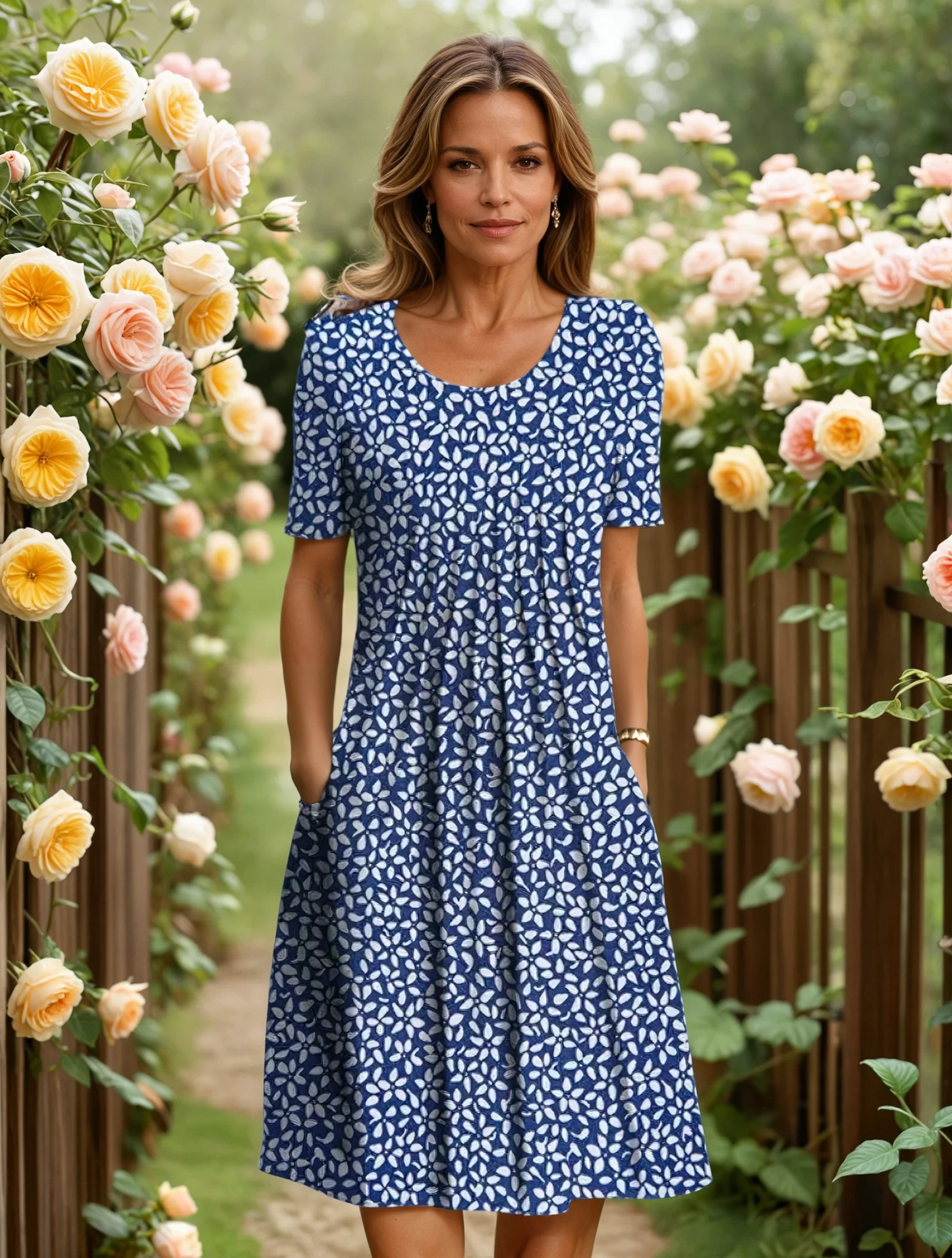 Carlyn™ | Elegant Luxe Midi Dress