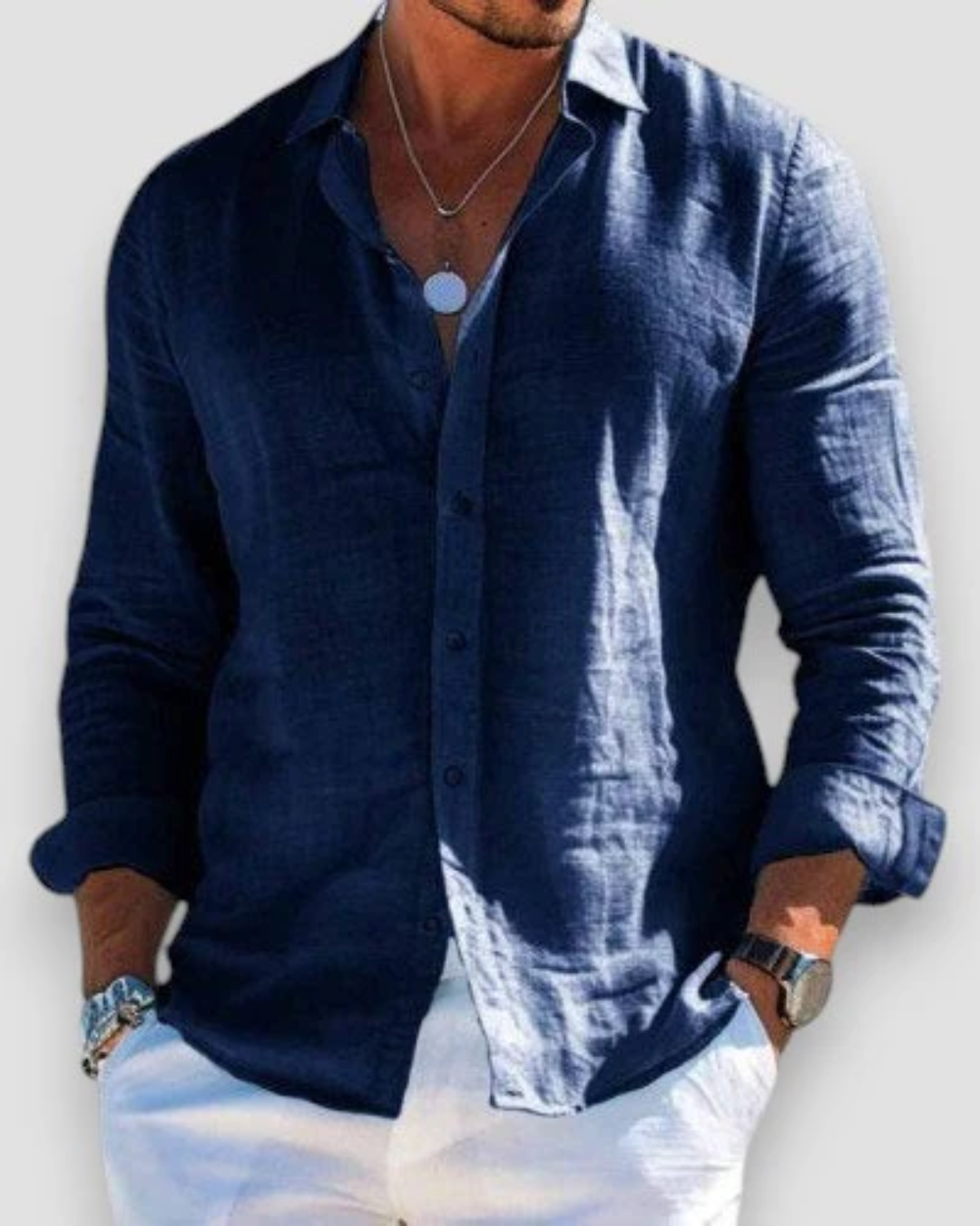 Casual Men's Summer Shirt