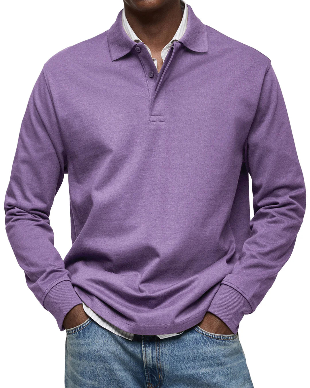 Alexandre™ | Casual Long Sleeve Polo