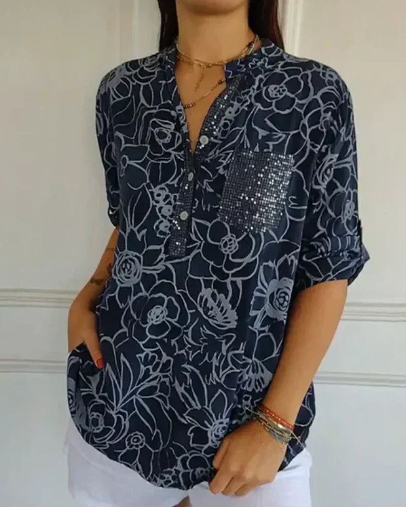 Ingrid - Floral Blouse