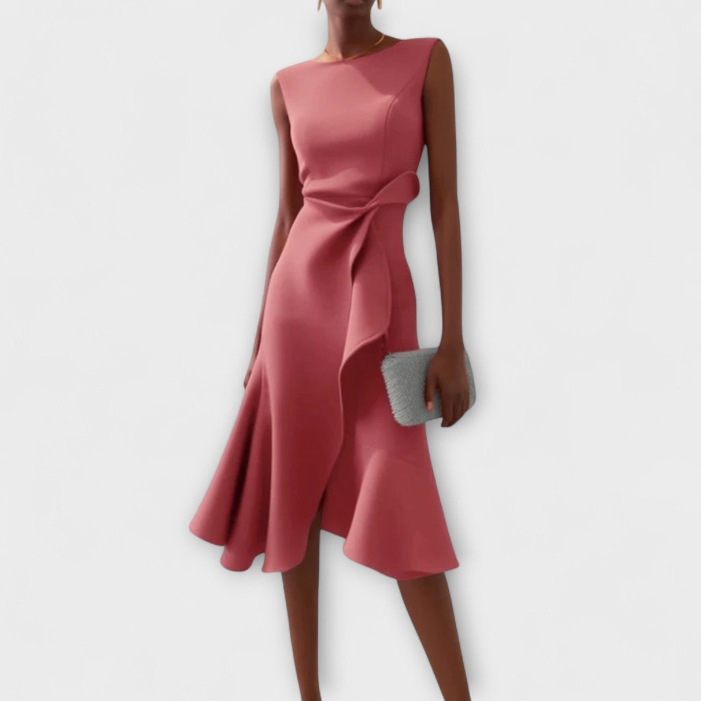 Kristine™ | Elegant Flow Luxe Midi Dress