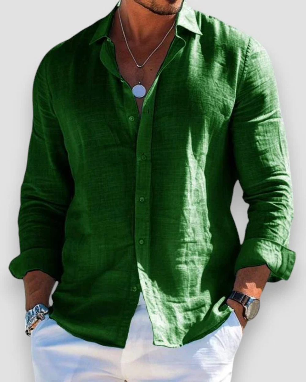 Casual Men's Summer Shirt