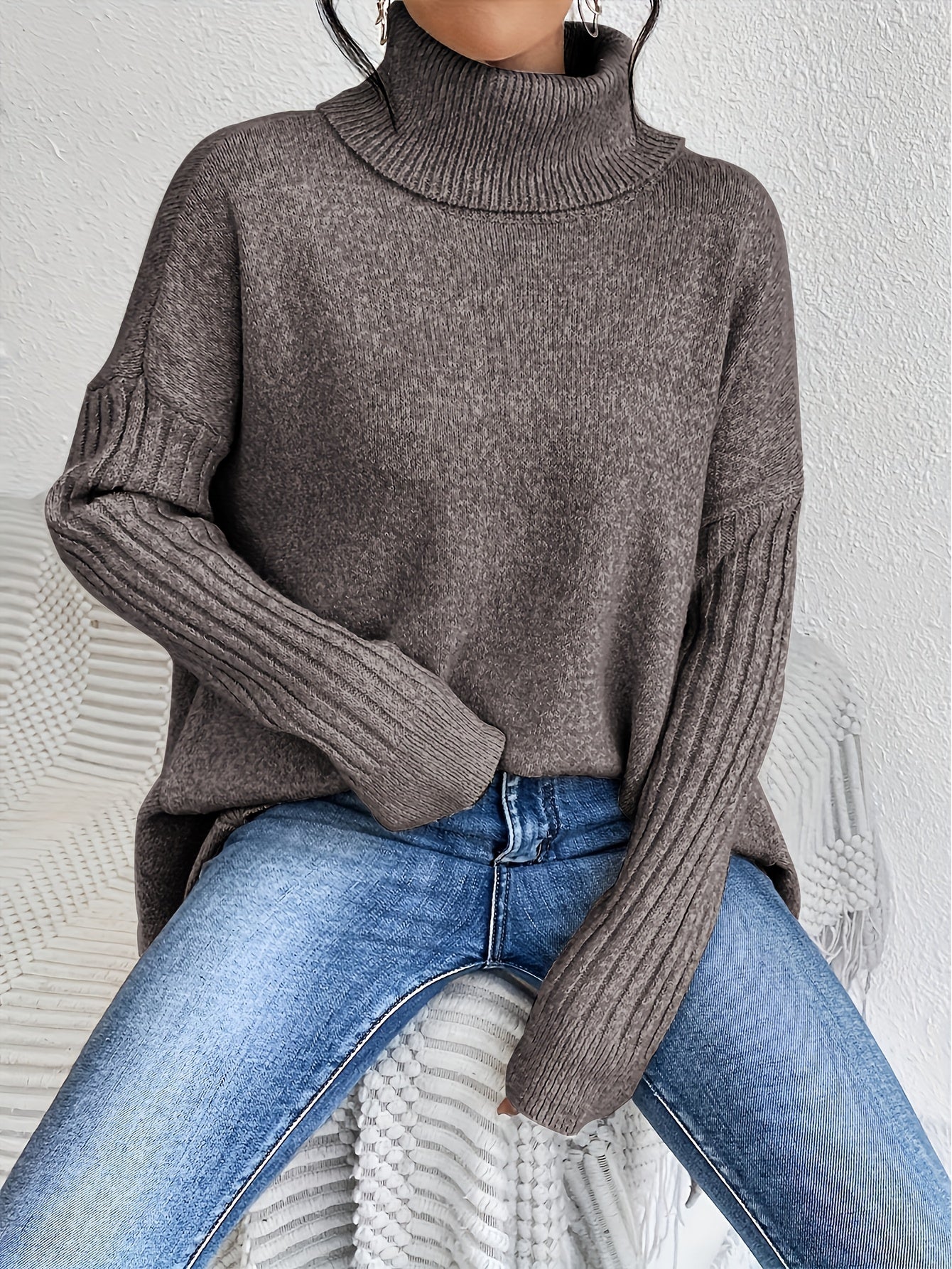 Tahlia - Casual Asymmetrical Hem Hooded T-Shirt