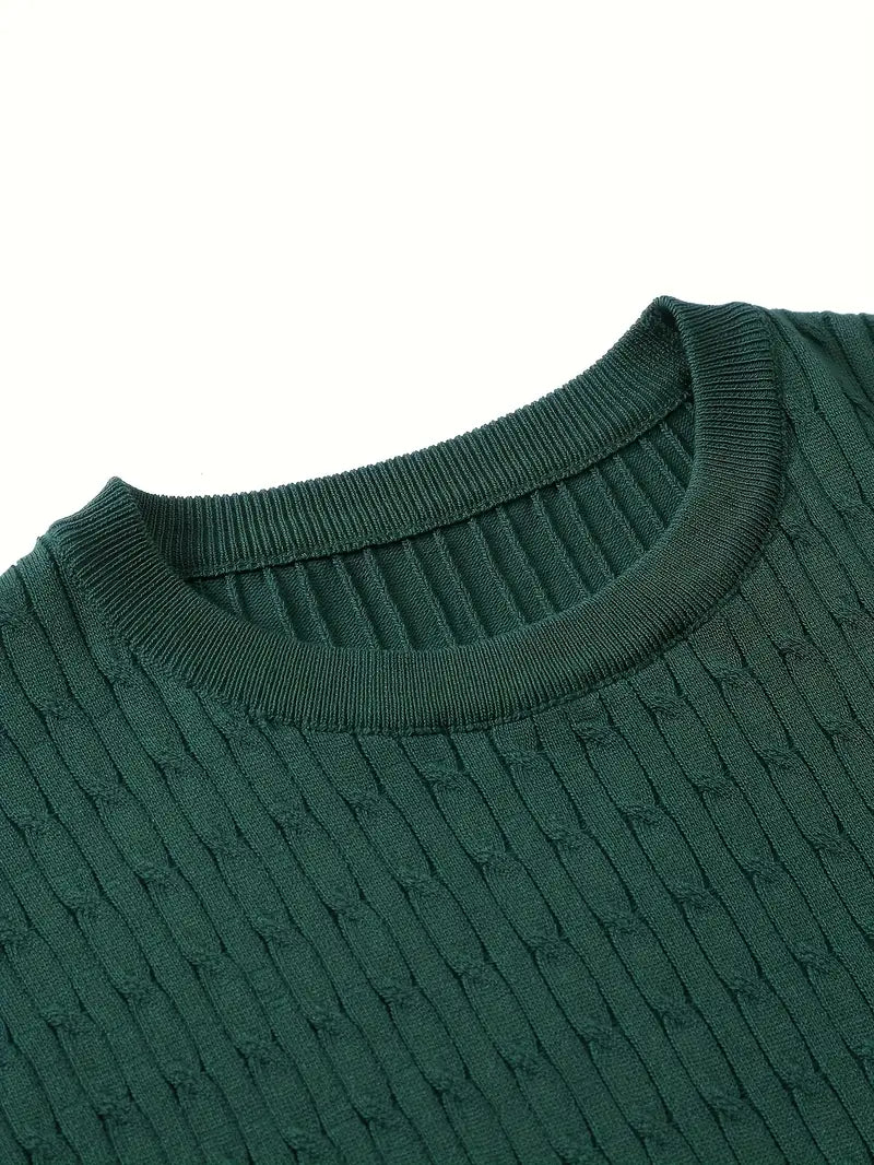 Benjie™ | Luxe Knit Crewneck Sweater