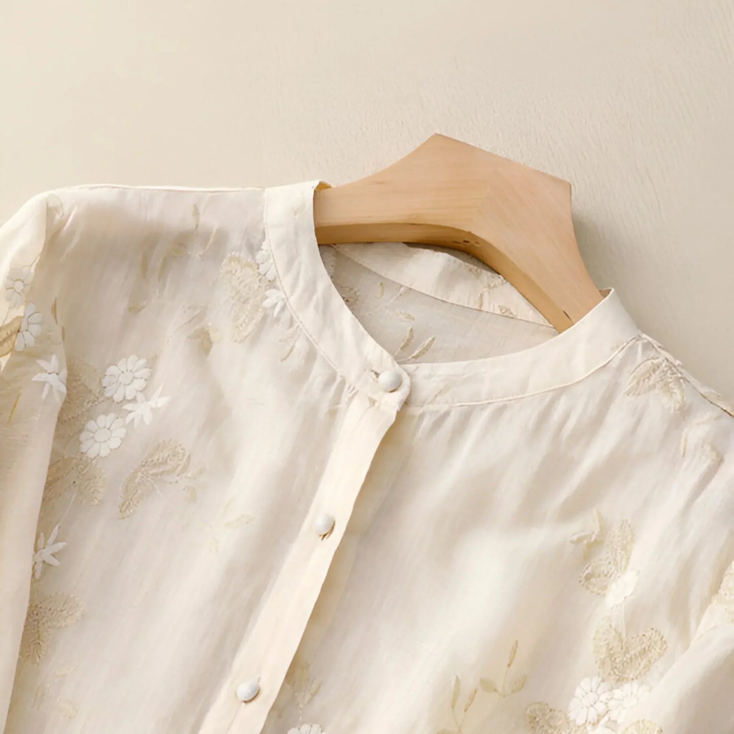 Marie | Floral Button Blouse