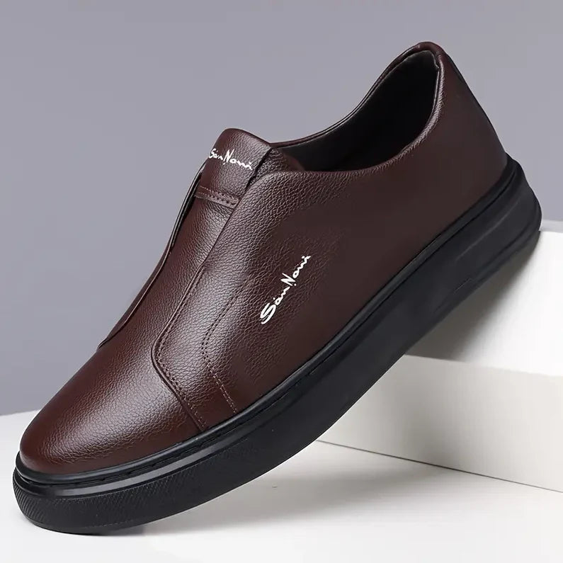 Adam | Leather Slip-On Shoes