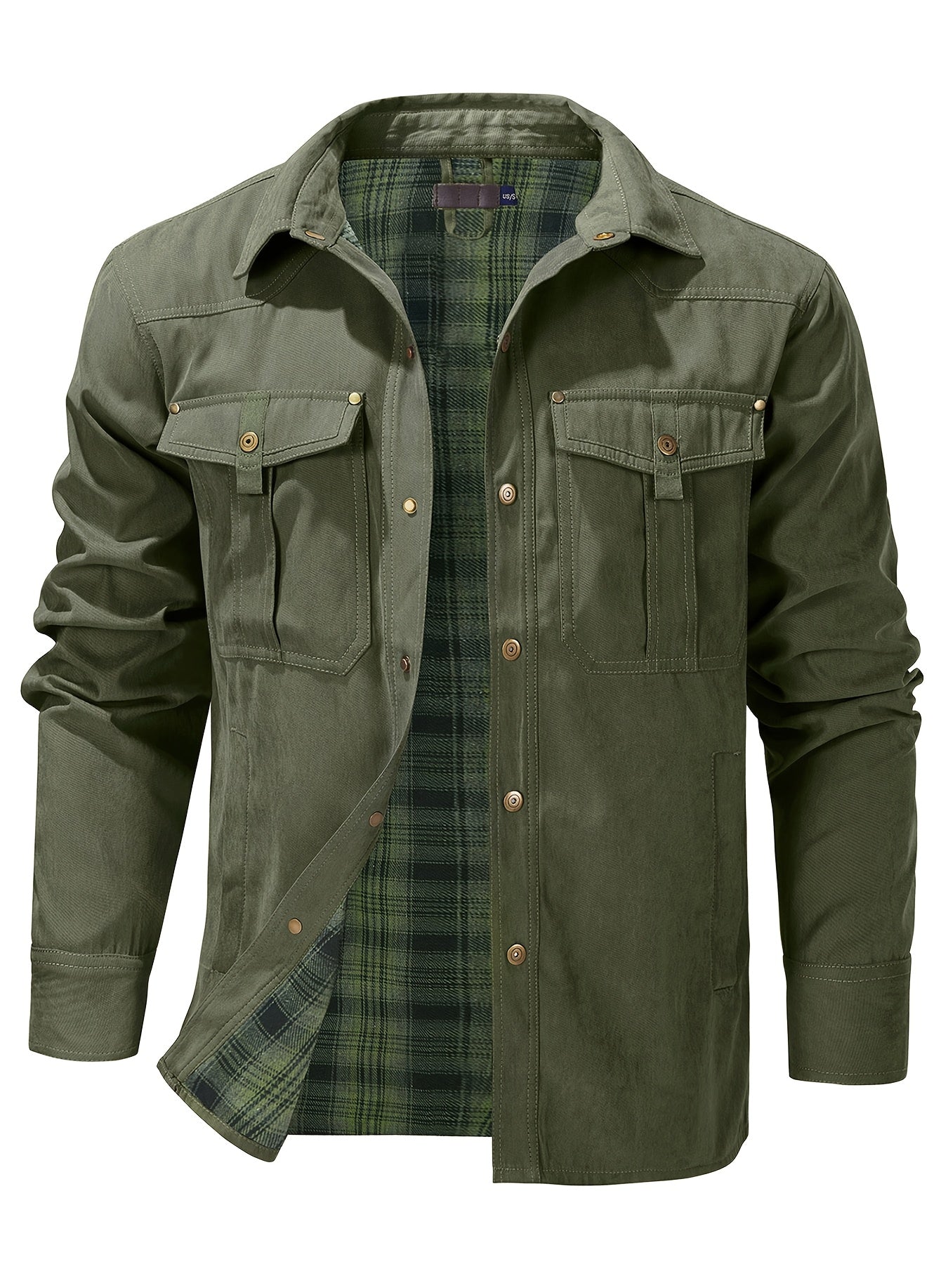 Caius – Casual Long Sleeve Cargo Jacket