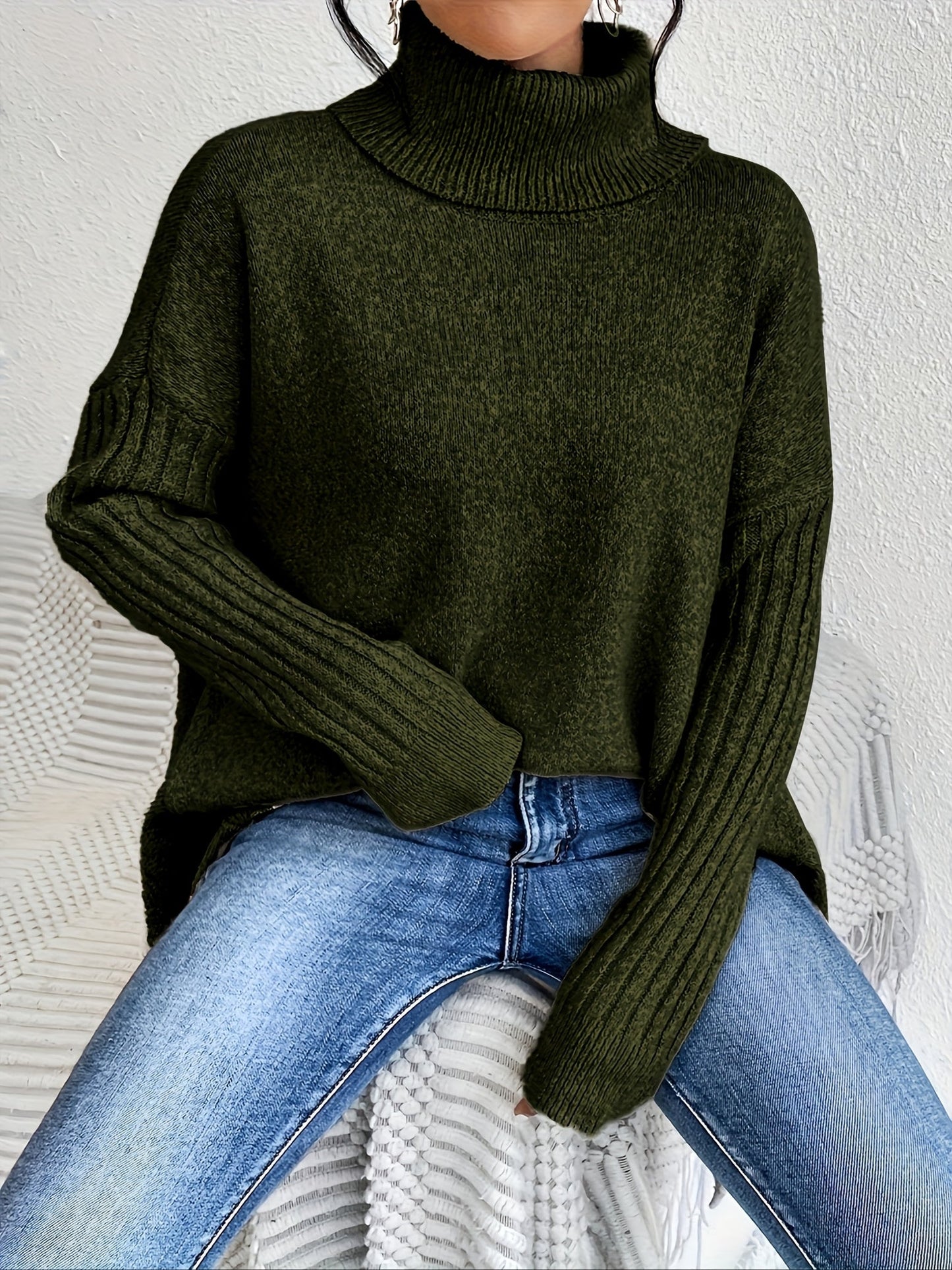 Tahlia - Casual Asymmetrical Hem Hooded T-Shirt