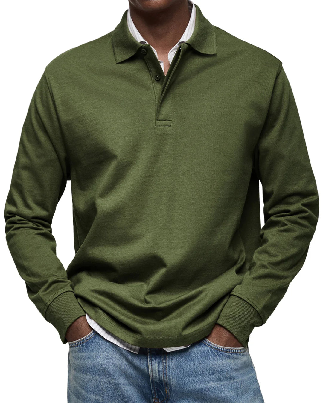 Alexandre™ | Casual Long Sleeve Polo